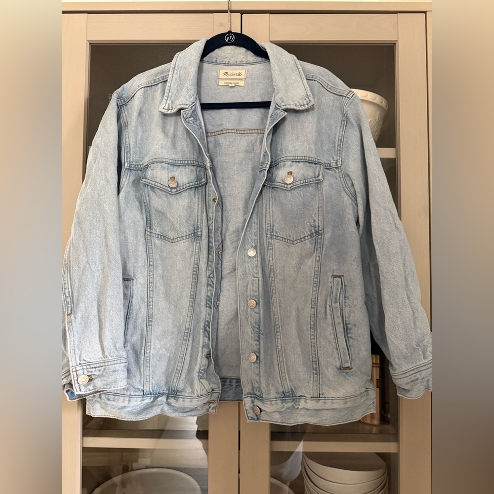 Madewell Light Blue Denim Trucker Jacket